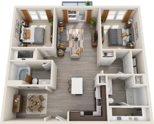 Junction at Galatyn Park Richardson floor plan 2