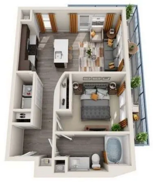 Junction at Galatyn Park Richardson floor plan 3