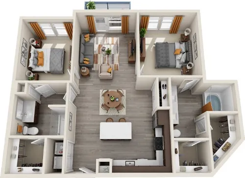 Junction at Galatyn Park Richardson floor plan 4