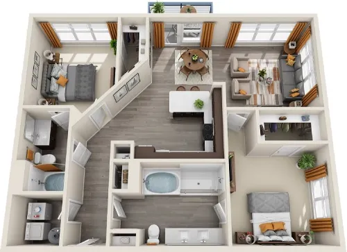 Junction at Galatyn Park Richardson floor plan 6