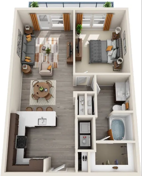 Junction at Galatyn Park Richardson floor plan 6