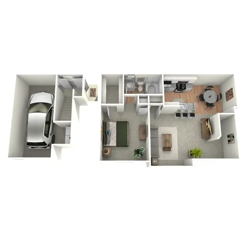 Lakepointe Residences Lewisville FloorPlan 1