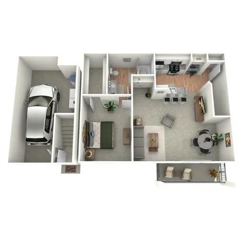 Lakepointe Residences Lewisville FloorPlan 3