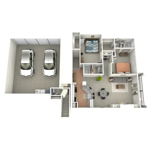 Lakepointe Residences Lewisville FloorPlan 6