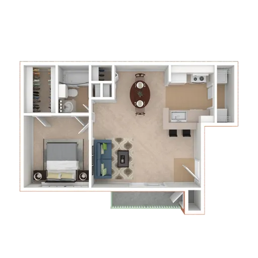 Lakes of Eldorado McKinney Floorplan 3