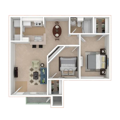 Lakes of Eldorado McKinney Floorplan 4