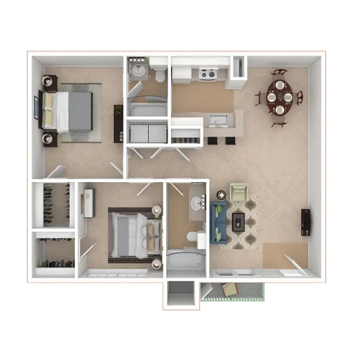 Lakes of Eldorado McKinney Floorplan 6