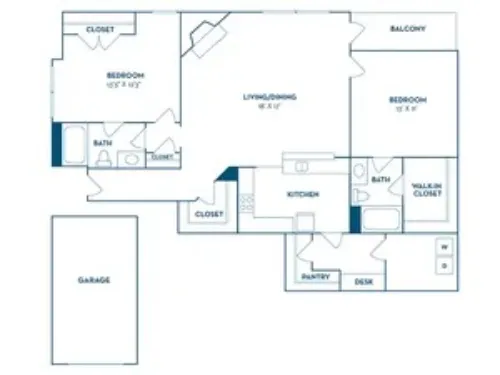 Lakeside at Coppell FloorPlan 5