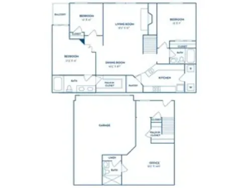 Lakeside at Coppell FloorPlan 6