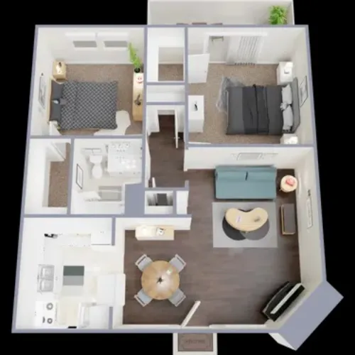 Lakeside on Spring Valley Richardson FloorPlan 4