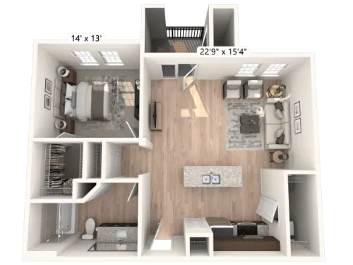 Luxia Grand Prairie FloorPlan 2