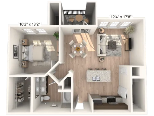Luxia Grand Prairie FloorPlan 3