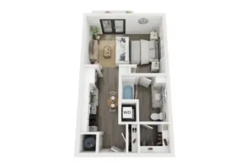 LynnCora Grand Prairie Floorplan 1