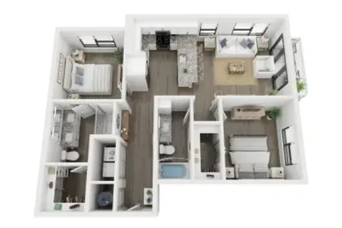 LynnCora Grand Prairie Floorplan 16