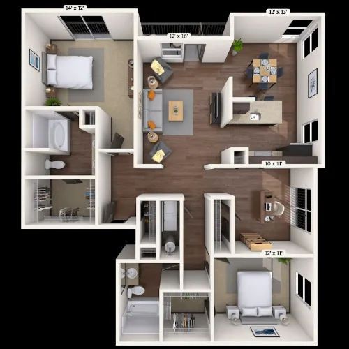 MAA Eastside Richardson FloorPlan 20