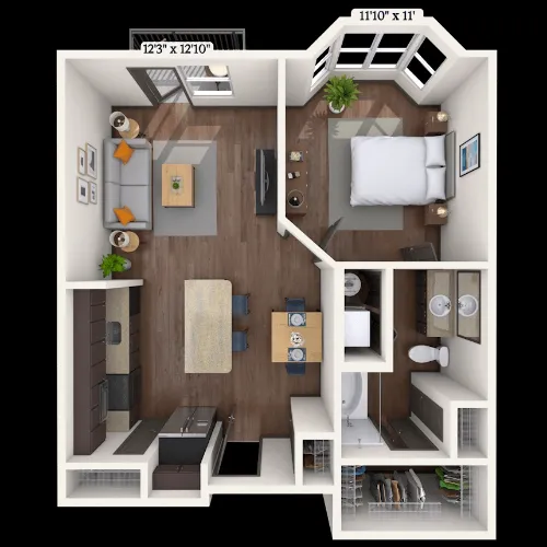 MAA Eastside Richardson FloorPlan 8