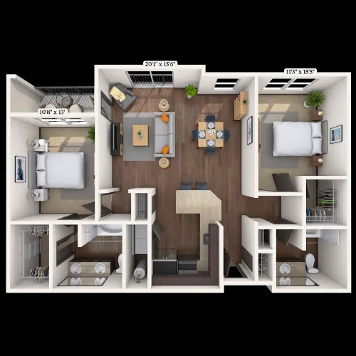 MAA Eastside Richardson FloorPlan 9