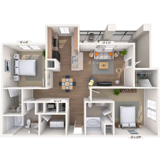 MAA Fairview Floorplan 5