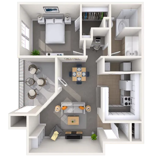 MAA Stonebridge Ranch McKinney Floorplan 1