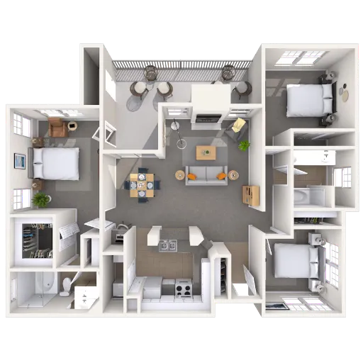MAA Stonebridge Ranch McKinney Floorplan 6