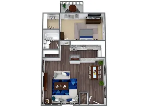 MacArthur Place At 183 Irving Floorplan 1