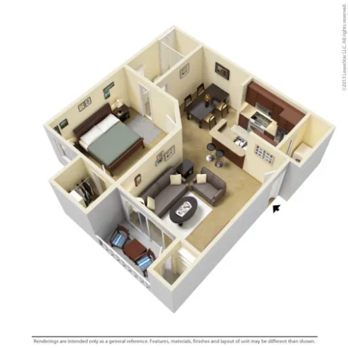 Madison at Melrose floor plan 2