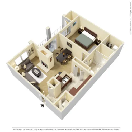 Madison at Melrose floor plan 3