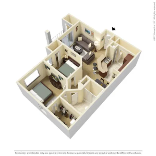 Madison at Melrose floor plan 6