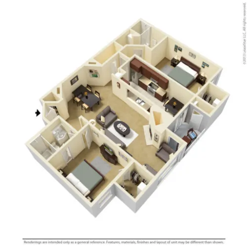 Madison at Melrose floor plan 7
