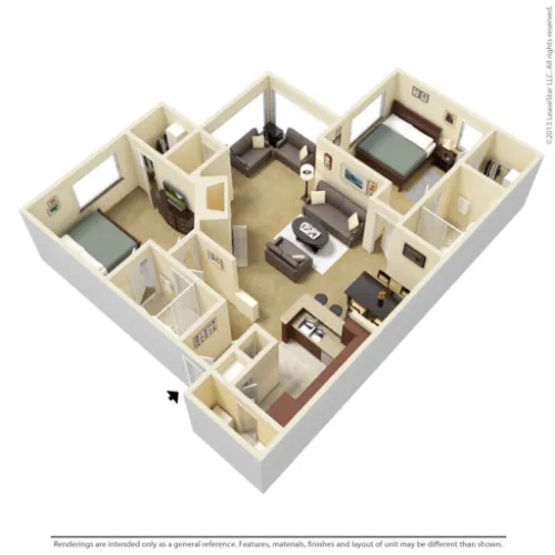 Madison at Melrose floor plan 8