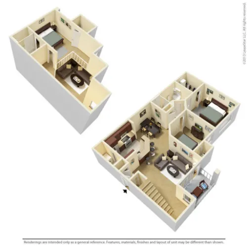 Madison at Melrose floor plan 9