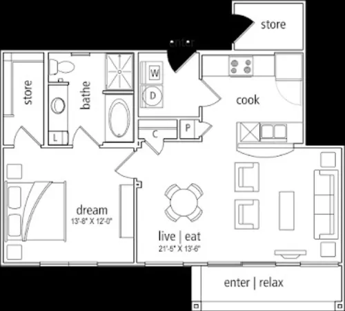Mansions at Sunset Ridge Carrollton FloorPlan 11