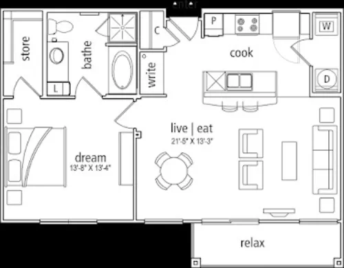 Mansions at Sunset Ridge Carrollton FloorPlan 13