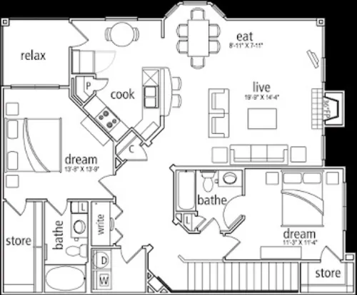 Mansions at Sunset Ridge Carrollton FloorPlan 16