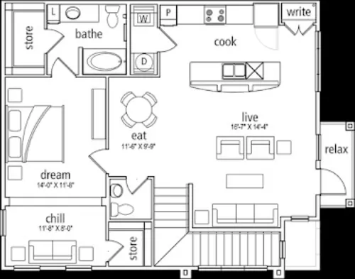 Mansions at Sunset Ridge Carrollton FloorPlan 2