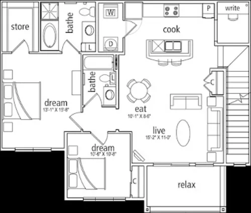 Mansions at Sunset Ridge Carrollton FloorPlan 21