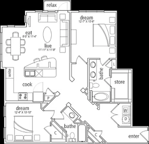 Mansions at Sunset Ridge Carrollton FloorPlan 23