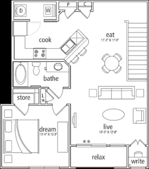 Mansions at Sunset Ridge Carrollton FloorPlan 4