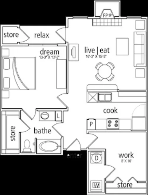 Mansions at Sunset Ridge Carrollton FloorPlan 9