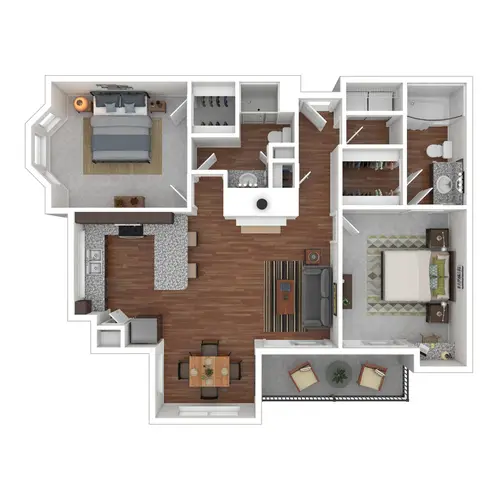 Marquis at Silver Oaks Grapevine Floorplan 6