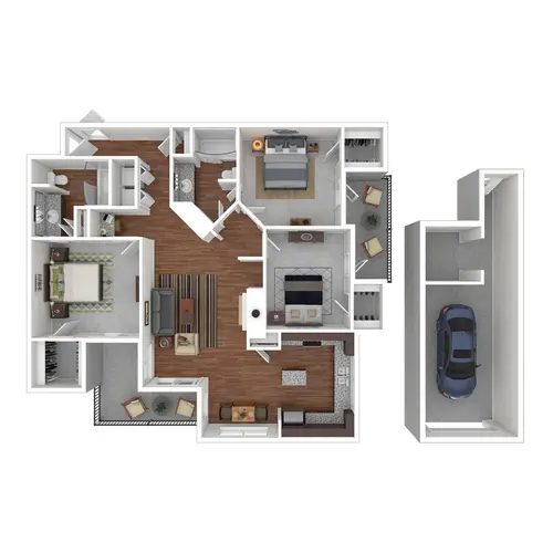 Marquis at Silver Oaks Grapevine Floorplan 7
