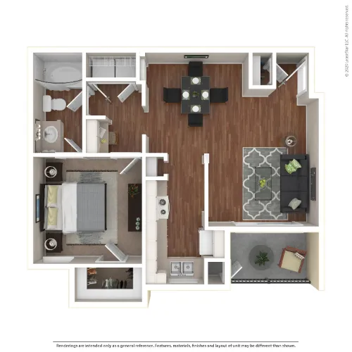Marquis at Waterview FloorPlan 1