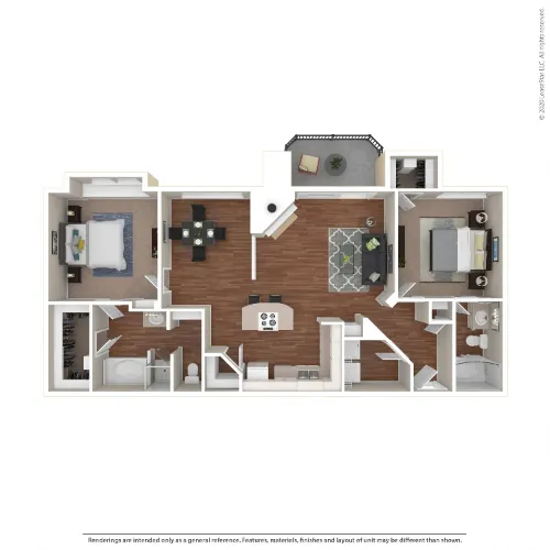 Marquis at Waterview FloorPlan 16