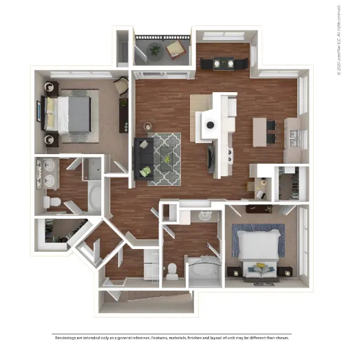 Marquis at Waterview FloorPlan 17