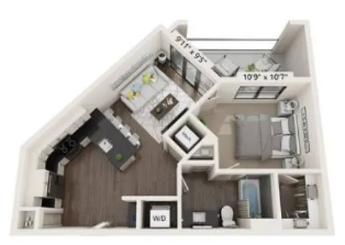 Merit Lewisville FloorPlan 1