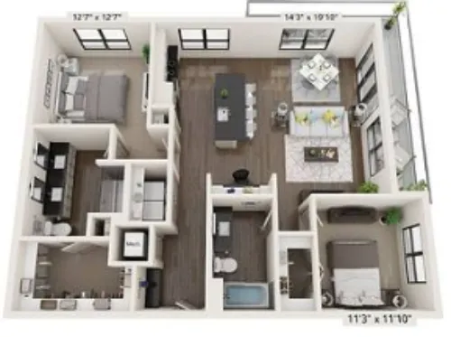 Merit Lewisville FloorPlan 10