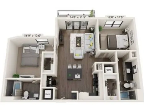 Merit Lewisville FloorPlan 11