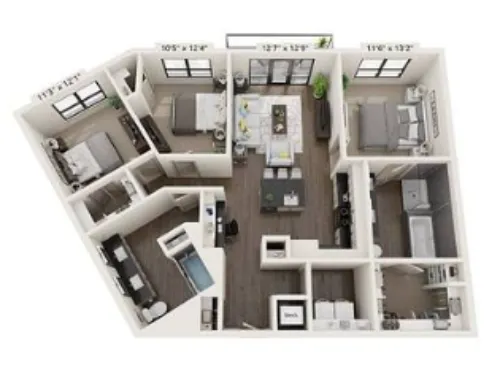 Merit Lewisville FloorPlan 14