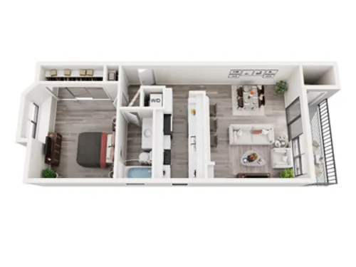 NeuRock of Meadow Green Grand Prairie FloorPlan 1