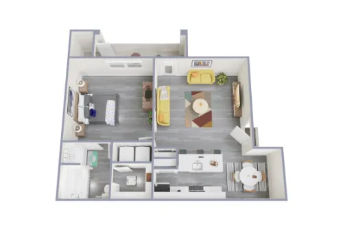 NeuRock of Westchester Grand Prairie FloorPlan 1